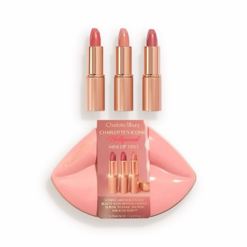 Charlotte HOLLYWOOD ICONIC MINI LIP TRIO