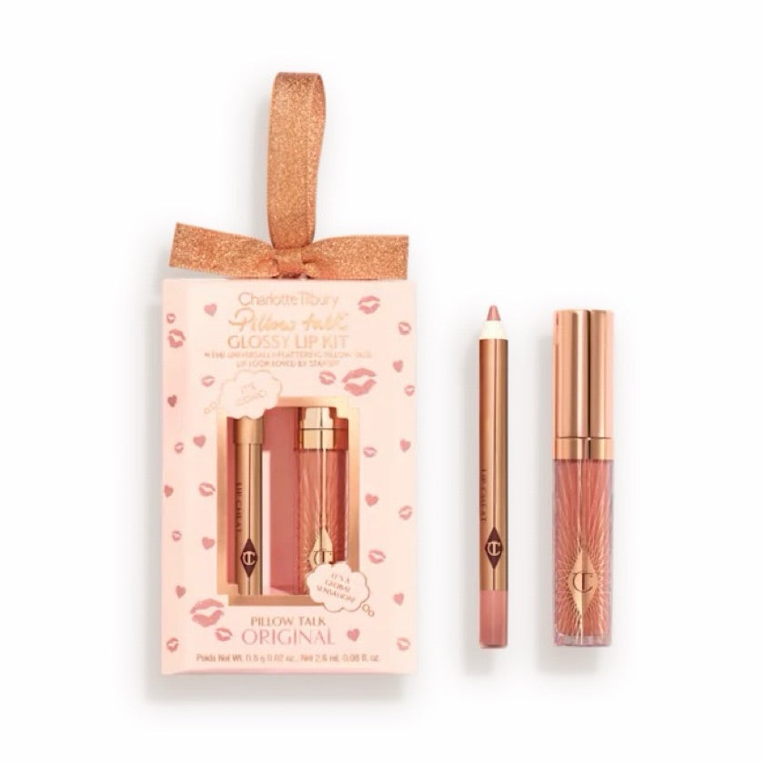 Charlotte PILLOW TALK MINI GLOSSY LIPS DUO